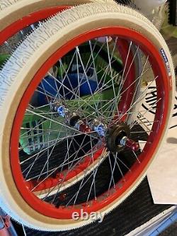 Old school bmx Skyway Ta Streetbeat Rare Chrome 1 Of 5 Prototype Show Bike Bmx