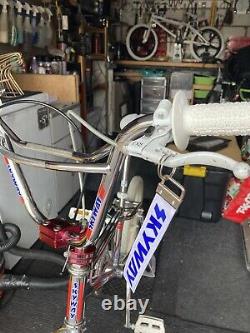 Old school bmx Skyway Ta Streetbeat Rare Chrome 1 Of 5 Prototype Show Bike Bmx