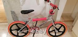 Old school bmx Thunder pro chrome stunning 80s chrome bmx vintage rare bmx mags