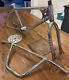 Old School Bmx Asco Pro Prototype Frame Forks Bars Seat Clamp Disc Chain Ring