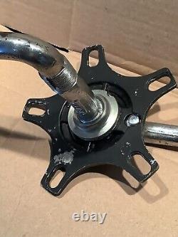 Old school bmx cr mo crank and tioga black spider (30)