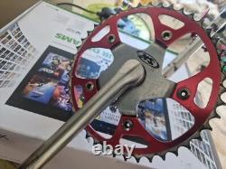 Old school bmx crankset