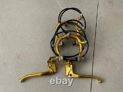 Old school bmx dia compe gold brake set 83