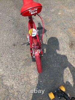 Old school bmx skateboard skate bikes vintage retro bmx old skateboard