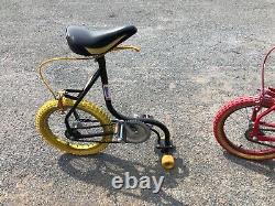 Old school bmx skateboard skate bikes vintage retro bmx old skateboard