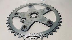 Old school bmx sugino spider with 40t chainring including chainwheel bolts