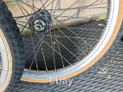 Old school bmx wheels 20 araya aero