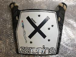 Old school bmx zeronine race plate number plate original 80s