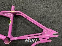 Oldschool 87 Dyno Compe Frameset Og Lavender! Bmx Gt Freestyle Detour Pro Haro