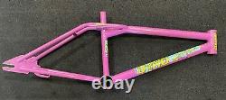 Oldschool 87 Dyno Compe Frameset Og Lavender! Bmx Gt Freestyle Detour Pro Haro