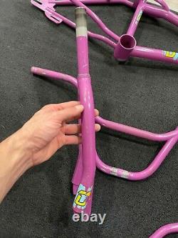 Oldschool 87 Dyno Compe Frameset Og Lavender! Bmx Gt Freestyle Detour Pro Haro