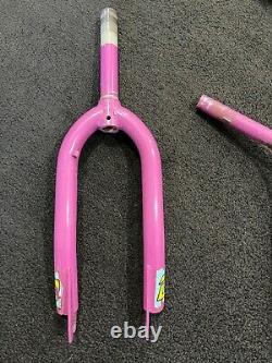 Oldschool 87 Dyno Compe Frameset Og Lavender! Bmx Gt Freestyle Detour Pro Haro