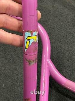 Oldschool 87 Dyno Compe Frameset Og Lavender! Bmx Gt Freestyle Detour Pro Haro