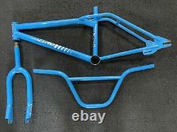 Oldschool 9/85 USA Made Dyno Compe Frameset Maui Blue Bmx Pro Tour Gt Freestyle