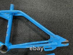 Oldschool 9/85 USA Made Dyno Compe Frameset Maui Blue Bmx Pro Tour Gt Freestyle