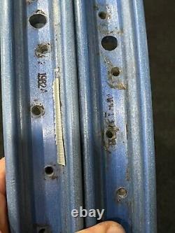 Oldschool Acs Z Rims Blue Dated 82 Bmx Freestyle Pro Gt Redline Haro Hutch