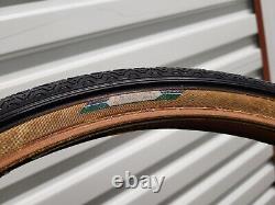 Original 80's Tioga Comp ST Tyre 20x1.75 Old School BMX Rare Blue Green Label