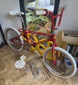 Original 80s Old School Bmx Kuwahara Magician Vintage 87 Twin Tube Freestyler
