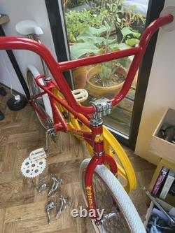Original 80s Old School Bmx Kuwahara Magician Vintage 87 Twin Tube Freestyler