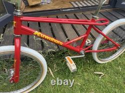 Original 80s Old School Bmx Kuwahara Magician Vintage 87 Twin Tube Freestyler