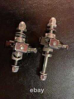 Original Pair Front And Rear Dia Comp Centralizers Complete 80s Old School Bmx