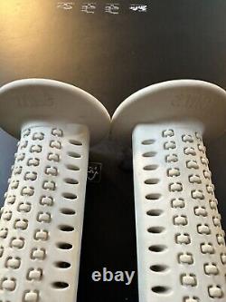 Original White Ame Cams Bmx Grips 80s Old School Bmx