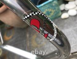 Original old school POWERLITE BMX handlebars Rare Alloy Version BMX Bike Grips