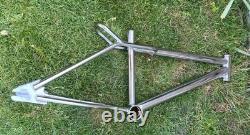 Original old skool chrome freestyle bmx frame late 80s early 90s