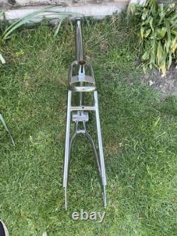 Original old skool chrome freestyle bmx frame late 80s early 90s