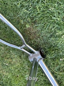 Original old skool chrome freestyle bmx frame late 80s early 90s