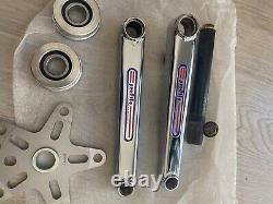 PROFILE RACING COMPLETE CRANK SET with SPIDER RARE 175mm OLD SCHOOL BMX
