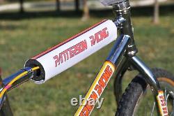 Patterson Racing BMX PR200 bicycle 1983/1984 oldschool with Elina seat Tuf Neck