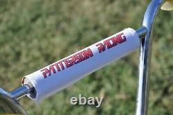 Patterson Racing BMX PR200 bicycle 1983/1984 oldschool with Elina seat Tuf Neck