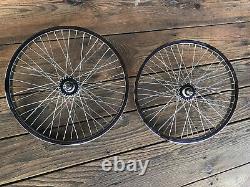 Peregrine Super Pro 48 Sealed Chrome Hubs Wheels Suzue Old School 80's BMX Rare