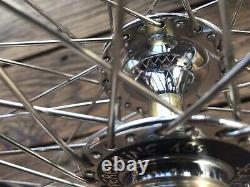 Peregrine Super Pro 48 Sealed Chrome Hubs Wheels Suzue Old School 80's BMX Rare