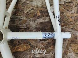 Peugeot CPX 101 old school bmx frame CROMO circa 1983 Raleigh Hutch Gt