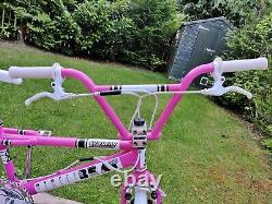 Pink Old School BMX Bike USA Retro Vintage Freestyler Bicycle Mid Skool SKYWAY