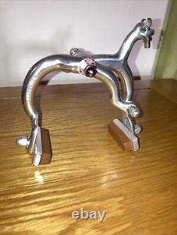 Polished Silver Dia Comp 890 Rear Calliper + Black Cable Dated 85 Old School BMX