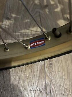 Quadangle S E Racing, Old School BMX Blue And Gold Complete Bike Rare 1983