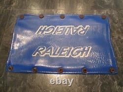 RALEIGH BURNER BMX PAD SET OLD SCHOOL BMX MK1 RALEIGH BMX BLUE VINTAGE BMX 80s