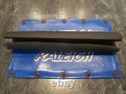 RALEIGH BURNER BMX PAD SET OLD SCHOOL BMX MK1 RALEIGH BMX BLUE VINTAGE BMX 80s