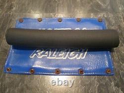 RALEIGH BURNER BMX PAD SET OLD SCHOOL BMX MK1 RALEIGH BMX BLUE VINTAGE BMX 80s