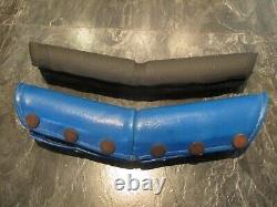 RALEIGH BURNER BMX PAD SET OLD SCHOOL BMX MK1 RALEIGH BMX BLUE VINTAGE BMX 80s