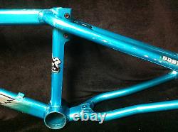 RARE Blue Ano SE FLOVAL FLYER FRAME & LANDING GEAR FORKS Old School BMX Set