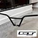 Rare G. T Bmx Handlebars 80s 90s Black Gt Stamp Old School Kneesaver 74cm Vgc
