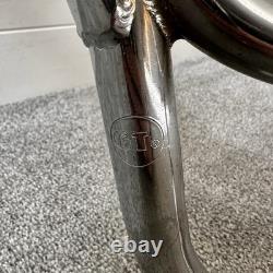 RARE Vintage GT BMX Handlebars, G. T Logo Stamp, Old School, 80s 90s Chrome VGC