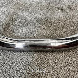 RARE Vintage GT BMX Handlebars, G. T Logo Stamp, Old School, 80s 90s Chrome VGC