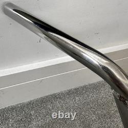 RARE Vintage GT BMX Handlebars, G. T Logo Stamp, Old School, 80s 90s Chrome VGC