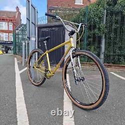 Race Inc RA29 Custom 29 Inch Custom Old School Style Retro BMX Bike Gold / Black