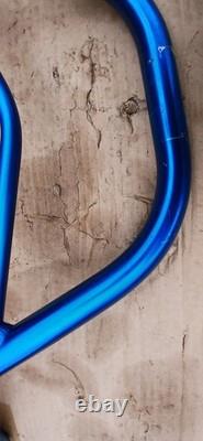 Raleigh Bmx Burner Koizumi Handlebars Ultra Bmx Old Rare Blue 1980's